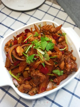 干锅兔块的做法