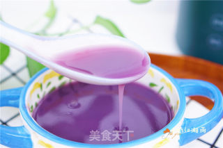 养生紫薯银耳羹的做法