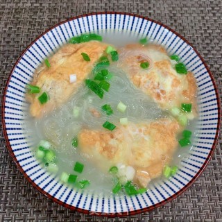 蛋饺粉丝汤的做法