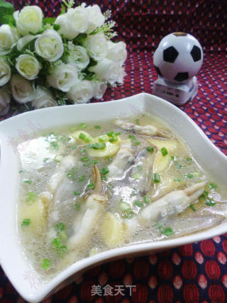 蛏子日本豆腐汤的做法