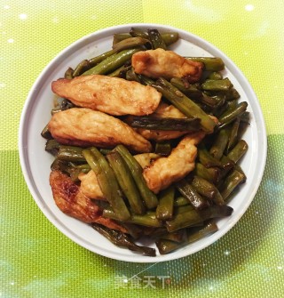 四季豆烧鱼酥的做法
