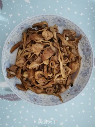 五花肉炒蘑菇的做法