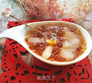 汤羹——桃胶炖梨