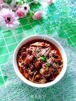 腐乳炖小排的做法