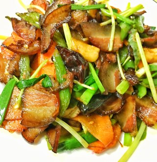 小炒腊肉的做法