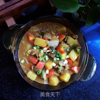 咖喱牛肉的做法