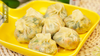 小白菜做包子丨皮薄馅多还特香，家人吃着迷！！！的做法