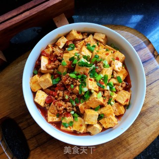剁椒肉末烧豆腐的做法