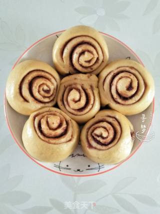 苋菜面豆沙卷的做法