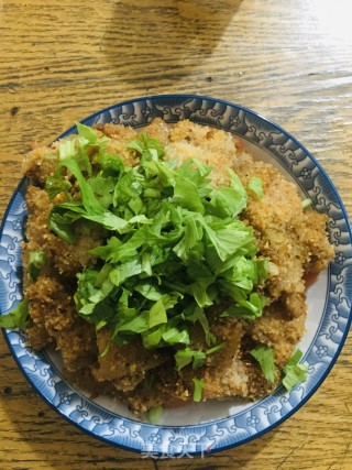 香芹粉蒸肉的做法