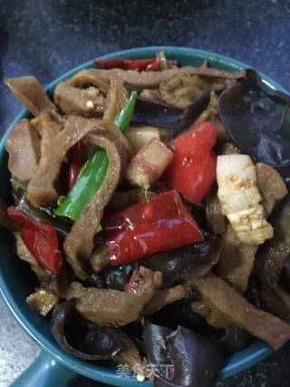 泡椒炒咸菜干的做法