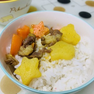 咖喱牛肉炒土豆萝卜的做法