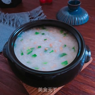 青菜瘦肉粥的做法