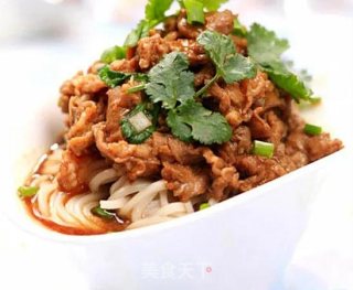羊肉汆面的做法