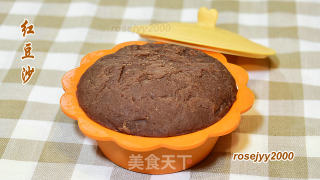 炒制红豆沙的做法