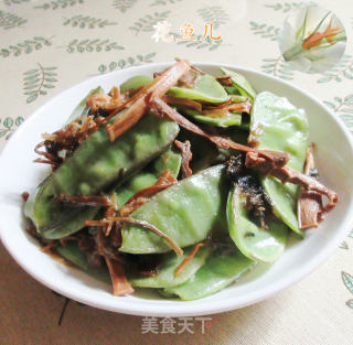 笋干菜炒扁豆的做法