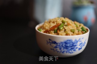 肉末蒜薹炒饭