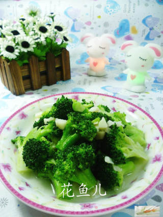 蒜香西兰花的做法