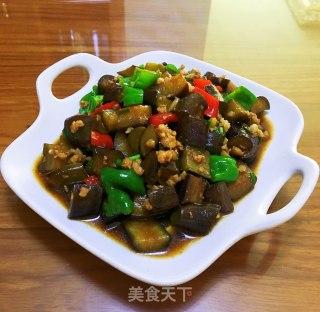 肉末茄丁的做法