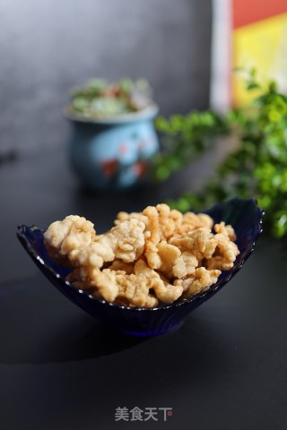 爆米花鸡丁的做法