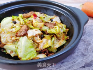 干锅手撕包菜的做法