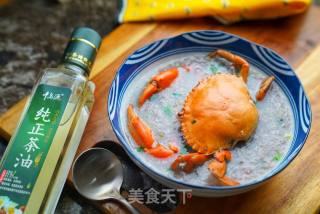 茶油蟹粥的做法