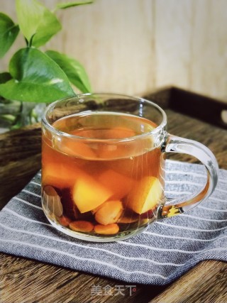 红枣桂圆水果茶的做法