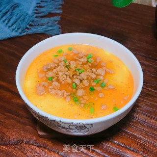 肉末蒸蛋的做法