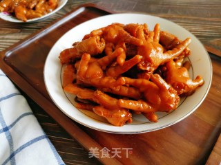电饭煲焗鸡爪的做法