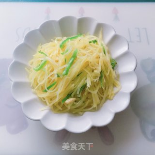 清炒土豆丝的做法
