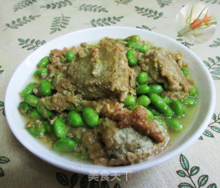 毛豆臭豆腐的做法
