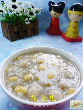 花生仁双豆大米粥的做法