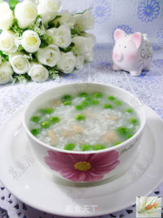 青豆鹅肠大米粥的做法