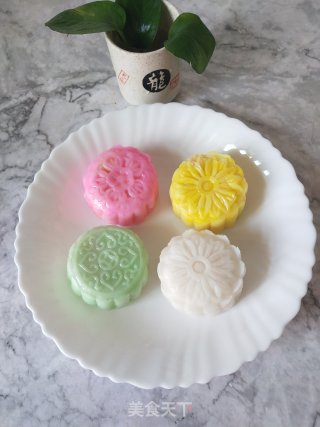 自制冰皮月饼的做法