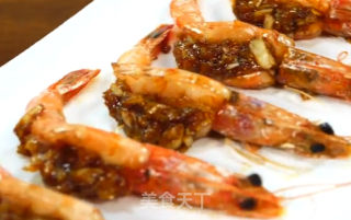 蒜蓉烤虾的做法