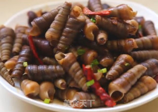 辣炒丁螺的做法