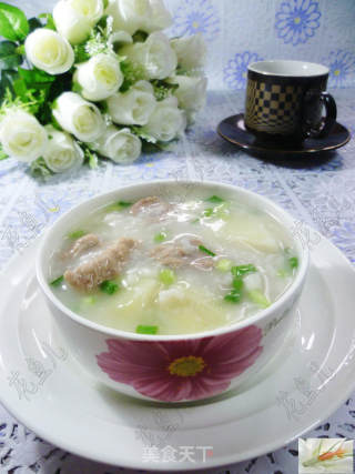 土豆排骨大米粥的做法