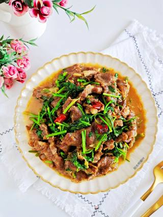 小炒牛肉的做法
