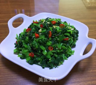 拌萝卜缨的做法