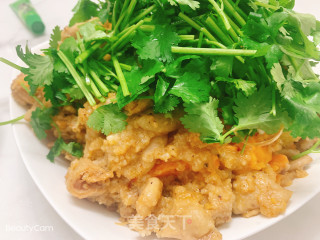 粉蒸肥肠的做法