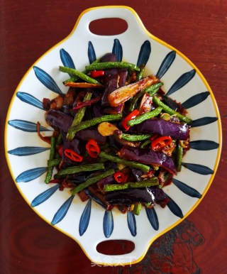 豆角烧茄子的做法