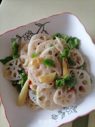 酸辣藕片的做法