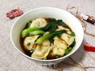 白菜鲜肉酸汤水饺的做法