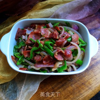小炒宣威火腿的做法