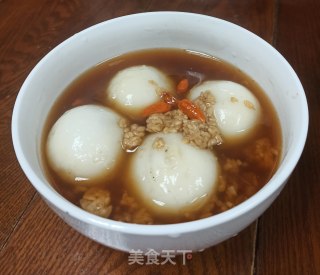红糖酒酿大元宵