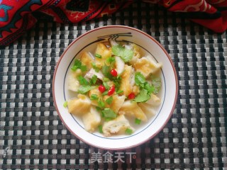 冬瓜排骨油馍片汤的做法