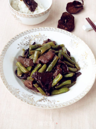 豆角炖榛蘑的做法