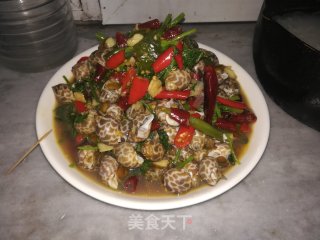 辣炒花螺的做法