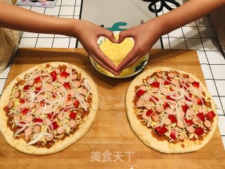 电饼铛版随心披萨的做法