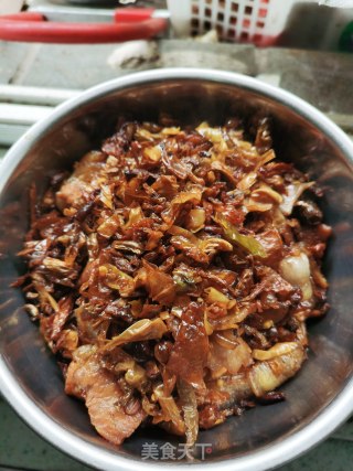 坛子菜蒸五花肉的做法